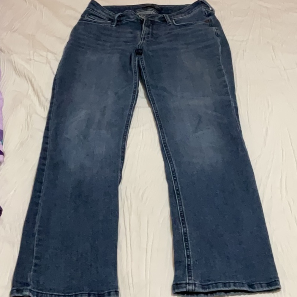 Vera Wang Blue slim straight Leg Jeans